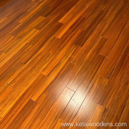 okan solid wood flooring teak color Hardwood Flooring